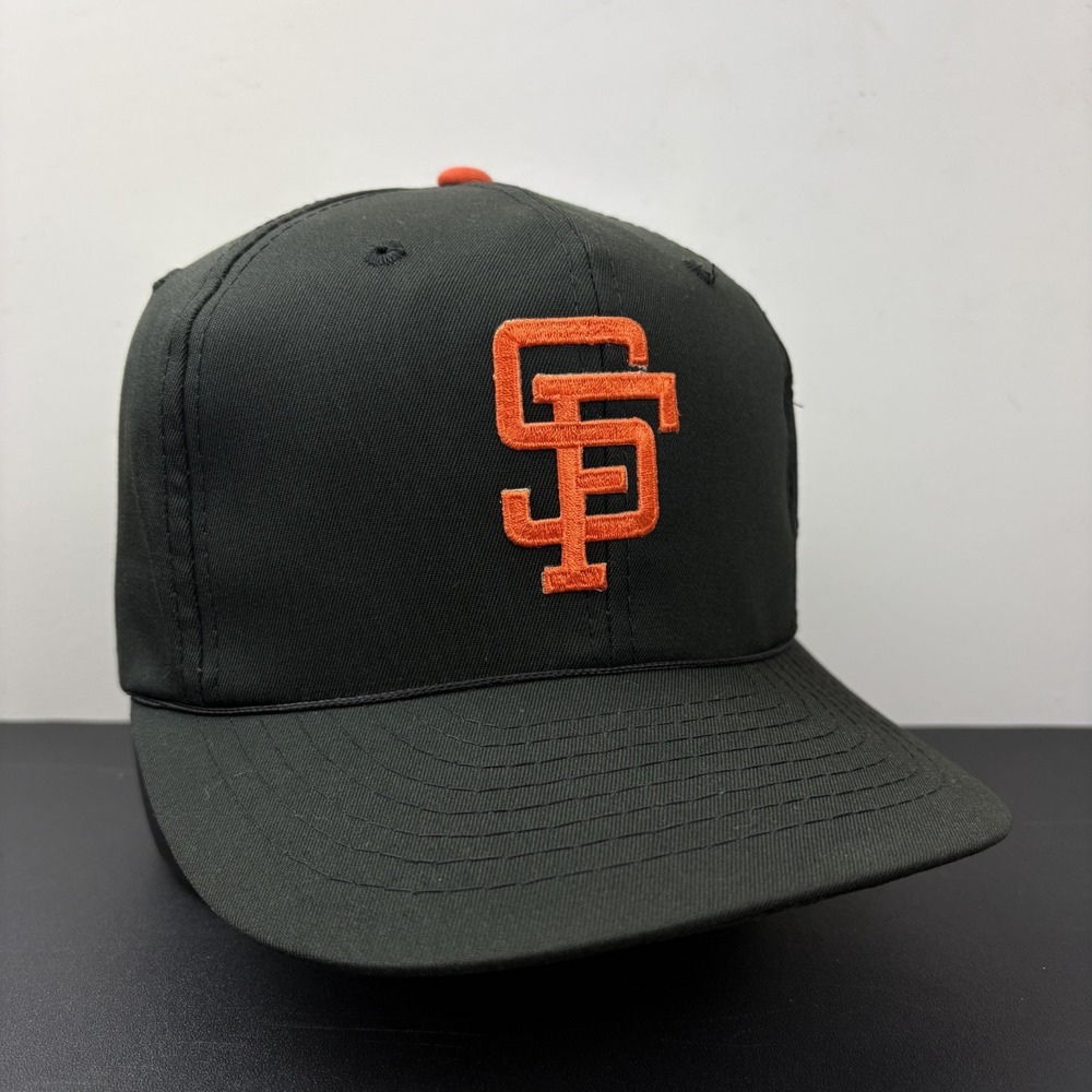 Vintage 90s San Francisco Giants Sports Specialties Snapback Hat Brown Orange